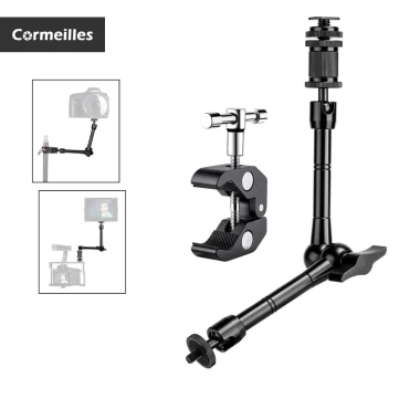 Cormeilles 11 inch Khớp nối kẹp điều chỉnh 1/4 & 3/8 cho DSLR, LCD, LED - 99.000₫