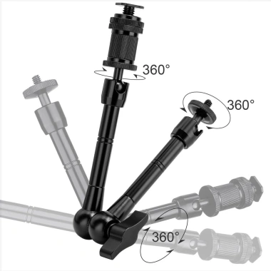 Cormeilles 11 inch Khớp nối kẹp điều chỉnh 1/4 & 3/8 cho DSLR, LCD, LED - 99.000₫ 6