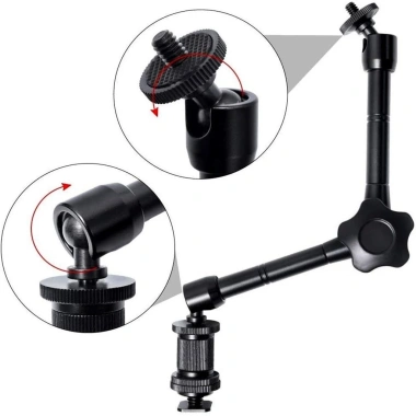 Cormeilles 11 inch Khớp nối kẹp điều chỉnh 1/4 & 3/8 cho DSLR, LCD, LED - 99.000₫ 7