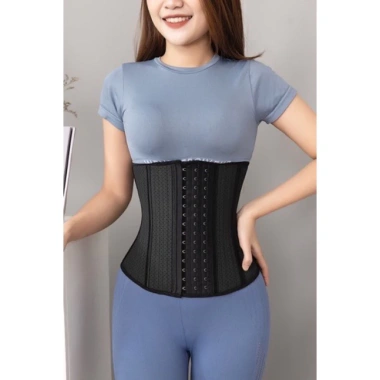 Corset chuẩn Đai nịt bụng 25 xương thông hơi Hy Lạp kèm thước dây 300.000 VND