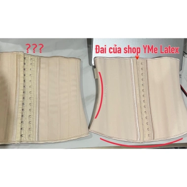 Corset Chuẩn YME LATEX Đai nịt bụng 25 xương chuẩn Hy Lạp cao cấp Full box - Giá chỉ 300.000₫ 5 Corset Chuẩn YME LATEX Đai nịt bụng 25 xương chuẩn Hy Lạp cao cấp Full box - Giá chỉ 300.000₫ 5