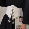 Corset nữ gợi cảm LUImo Gothic dây xích giảm béo, shaper đường cong - 96.580₫ 6