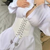 Corset nữ gợi cảm LUImo Gothic dây xích giảm béo, shaper đường cong - 96.580₫ 8