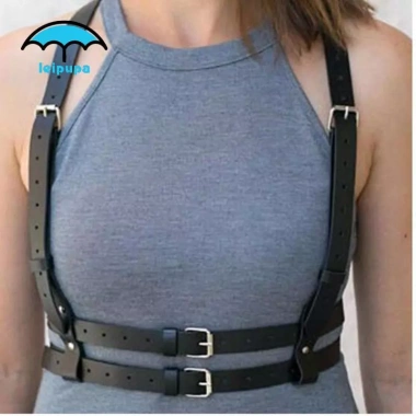Corset Underbust Giả Da Phong Cách Punk - Điều Chỉnh Linh Hoạt, Phù Hợp Đầm, Giá 144,100₫ 8