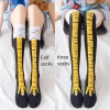 Cosplay động vật hoạt hình deadlift Halloween - chân gà đầu gối cao, tất ngộ nghĩnh, quà 30k 3