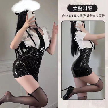 Cosplay Gợi Cảm Cảnh Sát và Tiếp Viên Pure Desire - Đêm Halloween Nữ Hoàng Quấn Mông Giá Ưu Đãi 383k 10