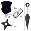 Cosplay Halloween Naruto: Mặt nạ Kakashi, Kunai LX, bảo vệ trán Konoha - Giá 117.431 VND 3
