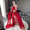 Cosplay Hán Phục Nữ In Họa Tiết Ngọt Ngào Quyến Rũ - Đồ Ngủ & Nội Y Cao Cấp 2.585 3