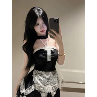 Cosplay Hầu Gái Gợi Tình JOLISEXYSHOP - Đầm Sexy Giá 300k Giảm Sốc từ 381k