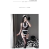 Cosplay Hầu Gái Maid Đen Body Suit Ren Siêu Gợi Cảm - Giá Ưu Đãi 199.000₫ 3