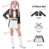Cosplay KPop Demon Hunters Mira Rumi Zoey Áo khoác và Váy ngắn Halloween Giá 245.732 VND 7