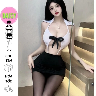 Cosplay Nàng Thư Ký Gợi Cảm – Váy Ngủ Hóa Trang Trợ Lý Giám Đốc Sexy, 96.030 VND