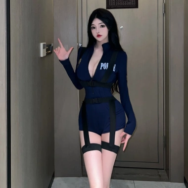 Cosplay Nữ Cảnh Sát DN89 Che Tên - Bộ Đồ Ngủ Nóng Bỏng Quyến Rũ, Sexy Gợi Cảm Giá 106k 7