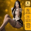 Cosplay Nữ Sinh DN103 – Váy Ngủ Sexy Kèm Cà Vạt Huy Hiệu, Giá 140k 2