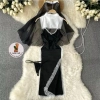 Cosplay Nữ Tu Sĩ Big Size - Áo Dài Thoải Mái Giá 175k - Phù Hợp Lễ Hội 9