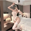 Cosplay thỏ ren lưới 3 màu đính bông Bad Bunny – bodysuit hở lưng sexy, giá 169.750₫ 5