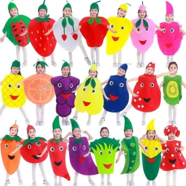 Cosplay Trái Cây Dâu Dứa Halloween cho bé - Hóa trang tiệc, sân khấu, ngày trẻ em, giá 65.339₫ 8