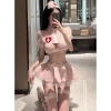 Cosplay Y Tá Anime - Váy Croptop Ren Lưới Khoét Ngực Sexy, Quần Lọt Khe, 119k 5