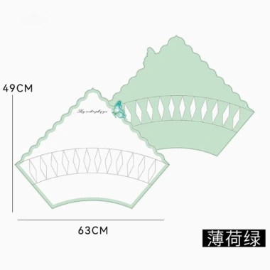 Cốt Bìa Tam Giác Bướm 5 chiếc 50x63,5cm - Cố định bó hoa sáp phong cách mới, giá chỉ 31.000đ