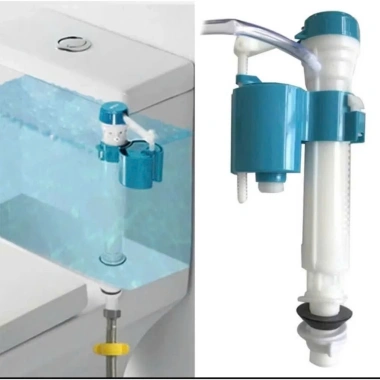 Cột cấp nước đa năng xanh/xám - Cụm van cao cấp cho bồn cầu, chịu áp lực cao, cấp nước nhanh, giảm giá 30.900đ