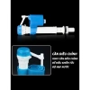 Cột cấp nước đa năng xanh/xám - Cụm van cao cấp cho bồn cầu, chịu áp lực cao, cấp nước nhanh, giảm giá 30.900đ 4