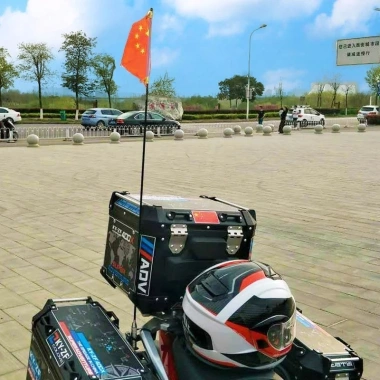 Cột Cờ Đỏ Đa Năng Xe Địa Hình, Xe Máy, Xe Đạp – Ăng‑ten Bàn Đạp, Phụ Kiện Sửa Đổi