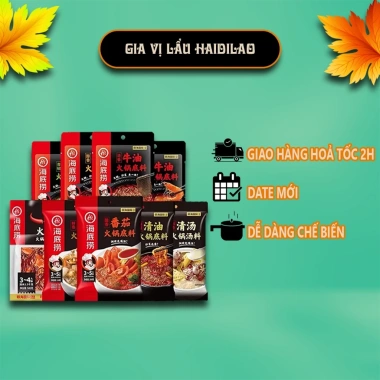 Cốt lẩu Haidilao đủ vị ngày mới - Chuẩn vị Trung Hoa, Giá chỉ 42.000 VND 2 Cốt lẩu Haidilao đủ vị ngày mới - Chuẩn vị Trung Hoa, Giá chỉ 42.000 VND 2