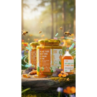 Cốt Nghệ Sành ủ mật ong 100ml Curcumin cao tăng cường miễn dịch giá chỉ 90.000₫ 7 Cốt Nghệ Sành ủ mật ong 100ml Curcumin cao tăng cường miễn dịch giá chỉ 90.000₫ 7