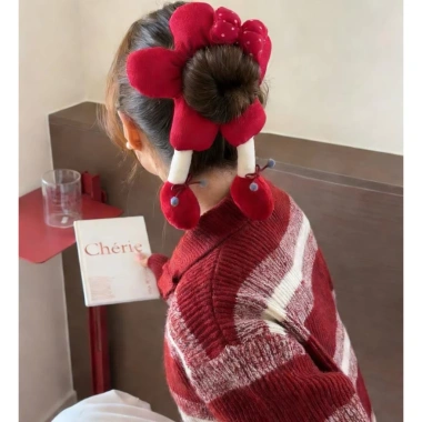 Cột tóc búp bê dễ thương size to - phụ kiện tóc thời trang, giảm giá 65.000đ