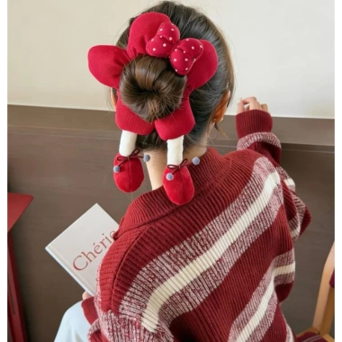 Cột tóc búp bê dễ thương size to - phụ kiện tóc thời trang, giảm giá 65.000đ