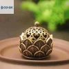 COUTR Đồng Retro Sen Rỗng Đốt Hương Dính Nắp Trang Trí Gỗ Đàn Hương VN 27,280₫ 6