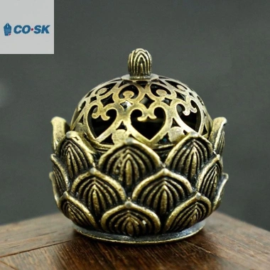 COUTR Đồng Retro Sen Rỗng Đốt Hương Dính Nắp Trang Trí Gỗ Đàn Hương VN 27,280₫ 10 COUTR Đồng Retro Sen Rỗng Đốt Hương Dính Nắp Trang Trí Gỗ Đàn Hương VN 27,280₫ 10