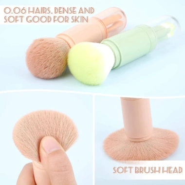 COVERGIRL Set Cọ Trang Điểm Du Lịch Size Nhỏ Hai Đầu Tiện Lợi Giá 60.000 VND 7