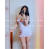 CP13 Bộ Đồ Cosplay Y Tá Sexy Gợi Cảm Váy Ngủ Hoá Trang Đai Kẹp Tất 135k 5