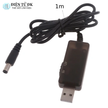 CP99 Cáp Chuyển Đổi USB 5V sang 9V/12V cho Modem WiFi dưới 1.5A - Cúp Điện Vẫn Có Wifi, Giá 79.000₫ 3 CP99 Cáp Chuyển Đổi USB 5V sang 9V/12V cho Modem WiFi dưới 1.5A - Cúp Điện Vẫn Có Wifi, Giá 79.000₫ 3