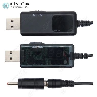 CP99 Cáp Chuyển Đổi USB 5V sang 9V/12V cho Modem WiFi dưới 1.5A - Cúp Điện Vẫn Có Wifi, Giá 79.000₫ 6 CP99 Cáp Chuyển Đổi USB 5V sang 9V/12V cho Modem WiFi dưới 1.5A - Cúp Điện Vẫn Có Wifi, Giá 79.000₫ 6