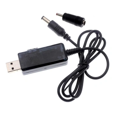 CP99 Cáp chuyển đổi USB 5V sang 9V/12V kèm bộ kết nối 3.5x1.35mm – Cấp nguồn, sạc nhanh, giá ưu đãi 79.000₫