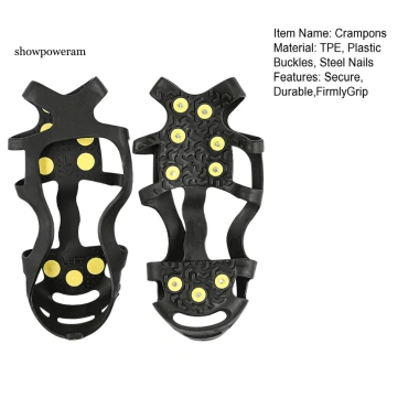 Crampon đa năng chống trượt giày bốt - Đi bộ mùa đông, leo núi an toàn