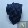 Cravat xanh than chấm bi 5cm bản nhỏ - Giá ưu đãi 120k, phụ kiện thời trang sang trọng 2