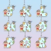 Crayon Shin Chan Q Mặt Dây 26 Chữ Cái Ngoại Vi Dây Chuyền Ba Lô Giá 13.500đ 2