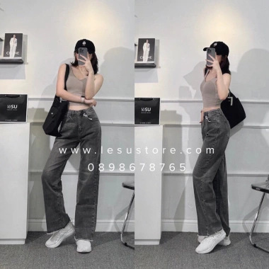 Croptop 3 lỗ thun gân V-neck Ảnh tự chụp thời trang, giảm 20% chỉ 153.000 VND