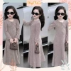 CS666 Váy đầm len bé gái dài tay maxi - Thiết kế sang trọng, giá chỉ 129.900 VND 4