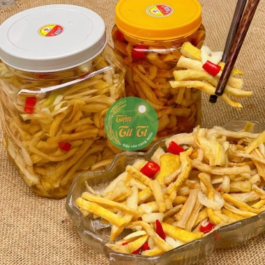 Củ Cải Muối Chua Ngọt Tiệm TuTi 950g - Giòn Thơm, Đậm Đà, Giá Ưu Đãi 45.600 VND