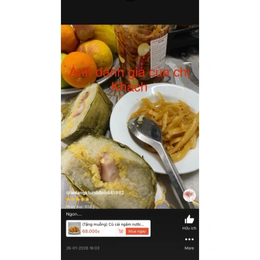 Củ cải ngâm nước mắm mặn ngọt chuẩn miền Nam 450g 850g Tặng muỗng giảm giá 68k