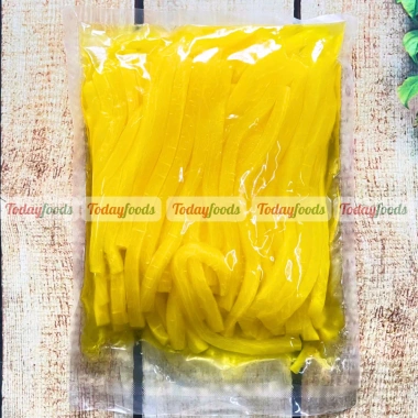 Củ Cải Vàng Muối Cắt Sợi 1KG - Takuan Stick Chua Mặn Ngọt, Cuốn Sushi Kimbap 130k