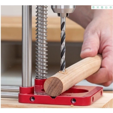 Cữ định vị mũi khoan cầm tay chính xác, tiện dụng cho thợ mộc - Giá chỉ 169.944₫ 5 Cữ định vị mũi khoan cầm tay chính xác, tiện dụng cho thợ mộc - Giá chỉ 169.944₫ 5