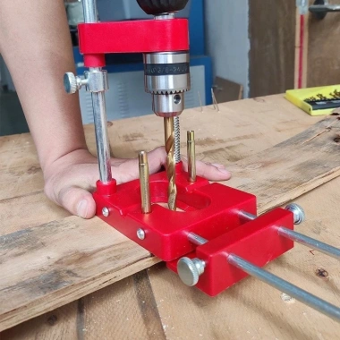 Cữ Định Vị Mũi Khoan Cầm Tay MONQIQI - Chính Xác cho Thợ Mộc, 158.000₫ 4 Cữ Định Vị Mũi Khoan Cầm Tay MONQIQI - Chính Xác cho Thợ Mộc, 158.000₫ 4