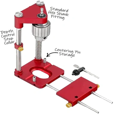 Cữ Định Vị Mũi Khoan Cầm Tay MONQIQI - Chính Xác cho Thợ Mộc, 158.000₫ 6 Cữ Định Vị Mũi Khoan Cầm Tay MONQIQI - Chính Xác cho Thợ Mộc, 158.000₫ 6