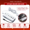Củ sạc 5in1 PD66W 2 cổng USB và cáp Type C ngắt tự động, sạc nhanh đa năng cho điện thoại máy tính bảng, giá 96.000₫