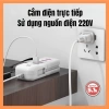 Củ sạc 5in1 PD66W 2 cổng USB và cáp Type C ngắt tự động, sạc nhanh đa năng cho điện thoại máy tính bảng, giá 96.000₫ 6